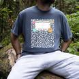 Matching Group Halloween Teacher Composition Book Notebook Men's Comfort Colors T-Shirt Denim