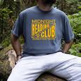 Midnight Reading Club Night Owl Book Readers Men's Comfort Colors T-Shirt Denim