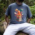 Octopus Book Reading Book Reader Ocean Octopus Men's Comfort Colors T-Shirt Denim