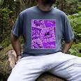 Purple Comic Book Purple Color Graphic Men's Comfort Colors T-Shirt Denim Purple Comic Book Purple Color Graphic Men's Comfort Colors T-Shirt Denim