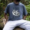 Racoon Reading Spicy Smutty Book Booktok I Read Trashy Books Men's Comfort Colors T-Shirt Denim