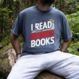 I Read Banned Books Defiant And Bold Men's Comfort Colors T-Shirt Denim