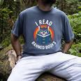 I Read Banned Books For Men Women Cat Banned Books Men's Comfort Colors T-Shirt Denim I Read Banned Books For Men Women Cat Banned Books Men's Comfort Colors T-Shirt Denim