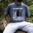 Read Banned Books Pet Cats Fight Evil Read Banned Books Men's Comfort Colors T-Shirt Denim