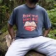 Read Your Heart Out Teacher Valentines Day Book Lover Men's Comfort Colors T-Shirt Denim Read Your Heart Out Teacher Valentines Day Book Lover Men's Comfort Colors T-Shirt Denim