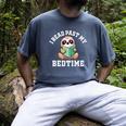 I Read Past My Bedtime Reading Sloth Book Lover Men's Comfort Colors T-Shirt Denim