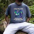 I Read Because Roasting People Is Frowned Upon Dragons Books Men's Comfort Colors T-Shirt Denim