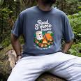 Read S'More Books Around Campfire National Book Week Men's Comfort Colors T-Shirt Denim