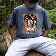 The Reader Tarot Card Shirt Bird Book Lover Bookworm Men's Comfort Colors T-Shirt Denim The Reader Tarot Card Shirt Bird Book Lover Bookworm Men's Comfort Colors T-Shirt Denim