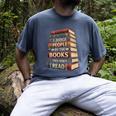 Reading Book Men's Comfort Colors T-Shirt Denim Reading Book Men's Comfort Colors T-Shirt Denim
