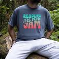Reading Is My Jam Book Lover Bookworm Teacher Library Reader Men's Comfort Colors T-Shirt Denim Reading Is My Jam Book Lover Bookworm Teacher Library Reader Men's Comfort Colors T-Shirt Denim