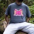Reading Smut Is My Therapy Romance Book Reader Humor Men's Comfort Colors T-Shirt Denim