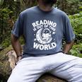 Reading Is Out Of This World Space Books Lover Men's Comfort Colors T-Shirt Denim Reading Is Out Of This World Space Books Lover Men's Comfort Colors T-Shirt Denim