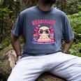 Readsolotl Pink Kawaii Axolotl Book Lover Reading Men's Comfort Colors T-Shirt Denim Readsolotl Pink Kawaii Axolotl Book Lover Reading Men's Comfort Colors T-Shirt Denim
