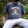 Readsolotl Pink Kawaii Axolotl Read Book Lover Reading Men's Comfort Colors T-Shirt Denim Readsolotl Pink Kawaii Axolotl Read Book Lover Reading Men's Comfort Colors T-Shirt Denim