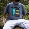 Respect Elders Cellphone Pushing Books In a Wheelchair Men's Comfort Colors T-Shirt Denim