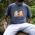 Retired 2025 A New Chapter Begins Retirement Teacher Book Men's Comfort Colors T-Shirt Denim