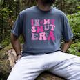 In My Smut Era Groovy Smut Book Reading Spicy Book Romance Men's Comfort Colors T-Shirt Denim