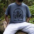Smut Reader Skeleton Book Lover Dark Humor Art Premium Tri-Blend Men's Comfort Colors T-Shirt Denim