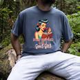 Smutty Spicy Book Reader Spread Those Pages Like A Good Girl Men's Comfort Colors T-Shirt Denim