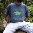 I Survived Reading Banned Books And All I Got Was Sma Men's Comfort Colors T-Shirt Denim I Survived Reading Banned Books And All I Got Was Sma Men's Comfort Colors T-Shirt Denim