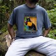 That's What I Do I Read Books I Drink Wine And I Know Things Men's Comfort Colors T-Shirt Denim
