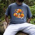 Turkey Reading Books Fall Thanksgiving Teacher Librarian Men's Comfort Colors T-Shirt Denim Turkey Reading Books Fall Thanksgiving Teacher Librarian Men's Comfort Colors T-Shirt Denim