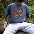 Turkey Reading Books Shirt Thanksgiving Turkey Bookworm Men's Comfort Colors T-Shirt Denim