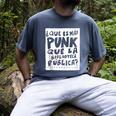 What's More Punk Than The Public Library Book Lover Men's Comfort Colors T-Shirt Denim