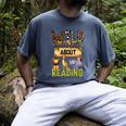 Wild About Reading Reading Books And Bookworm Library Day Men's Comfort Colors T-Shirt Denim