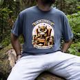 Wise Owl Reading Books Men's Comfort Colors T-Shirt Denim
