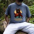 Wizard Cat Reading a Book While Crocheting Men's Comfort Colors T-Shirt Denim Wizard Cat Reading a Book While Crocheting Men's Comfort Colors T-Shirt Denim