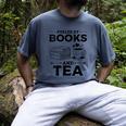 Women's Fueled By Books And Tea Book Lover Bookworm Reading Books Men's Comfort Colors T-Shirt Denim Women's Fueled By Books And Tea Book Lover Bookworm Reading Books Men's Comfort Colors T-Shirt Denim