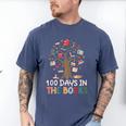 100 Days In The Books Reading Teacher Cute Book Lover Men's Comfort Colors T-Shirt Blue Jean 100 Days In The Books Reading Teacher Cute Book Lover Men's Comfort Colors T-Shirt Blue Jean