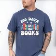 100 Days In The Books School Reading Celebration Men's Comfort Colors T-Shirt Blue Jean 100 Days In The Books School Reading Celebration Men's Comfort Colors T-Shirt Blue Jean