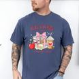 100th Day Of School Teachers 100 Days Of Coffee Chaos Books Men's Comfort Colors T-Shirt Blue Jean 100th Day Of School Teachers 100 Days Of Coffee Chaos Books Men's Comfort Colors T-Shirt Blue Jean