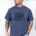 11th Birthday Girl Chapter 11 Reading Book Lover 11 Year Old Men's Comfort Colors T-Shirt Blue Jean