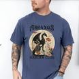 Abraxos Flower Garden Club Book Lover Fantasy Dragon Bookish Men's Comfort Colors T-Shirt Blue Jean Abraxos Flower Garden Club Book Lover Fantasy Dragon Bookish Men's Comfort Colors T-Shirt Blue Jean
