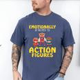 Action Figure Collector Comic Books Men's Comfort Colors T-Shirt Blue Jean Action Figure Collector Comic Books Men's Comfort Colors T-Shirt Blue Jean