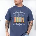 Applied Behavior Analysis Book Wildflower ABA RBT Therapist Men's Comfort Colors T-Shirt Blue Jean Applied Behavior Analysis Book Wildflower ABA RBT Therapist Men's Comfort Colors T-Shirt Blue Jean