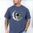 Astronaut Reading Book To Alien Moon Space Astronomy Men's Comfort Colors T-Shirt Blue Jean Astronaut Reading Book To Alien Moon Space Astronomy Men's Comfort Colors T-Shirt Blue Jean
