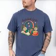 Audiobook Girlie Headphones Book Tea Love Men's Comfort Colors T-Shirt Blue Jean Audiobook Girlie Headphones Book Tea Love Men's Comfort Colors T-Shirt Blue Jean