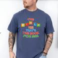 The BIBLE Yes That's The Book For Me Men's Comfort Colors T-Shirt Blue Jean