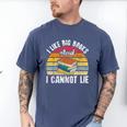 I Like Big Books And I Cannot Lie Bookworm Reading Teacher Men's Comfort Colors T-Shirt Blue Jean