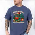 Book Dragon Christmas Reading For Fantasy Lovers Men's Comfort Colors T-Shirt Blue Jean Book Dragon Christmas Reading For Fantasy Lovers Men's Comfort Colors T-Shirt Blue Jean