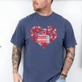 Book Heart Cute Read Book Reading Librarian Across America Men's Comfort Colors T-Shirt Blue Jean Book Heart Cute Read Book Reading Librarian Across America Men's Comfort Colors T-Shirt Blue Jean