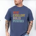 Book Lover Austen Literature What Excellent Boiled Potatoes Men's Comfort Colors T-Shirt Blue Jean Book Lover Austen Literature What Excellent Boiled Potatoes Men's Comfort Colors T-Shirt Blue Jean