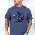 Book Lover Dragon Reading Cool Fantasy Women Girls Kids Men Men's Comfort Colors T-Shirt Blue Jean Book Lover Dragon Reading Cool Fantasy Women Girls Kids Men Men's Comfort Colors T-Shirt Blue Jean