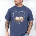 Book Lover Heart Shaped Reading Art Librarian Men's Comfort Colors T-Shirt Blue Jean Book Lover Heart Shaped Reading Art Librarian Men's Comfort Colors T-Shirt Blue Jean