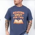 Book Lover Pregnancy Announcement Reveal Smut Men's Comfort Colors T-Shirt Blue Jean Book Lover Pregnancy Announcement Reveal Smut Men's Comfort Colors T-Shirt Blue Jean